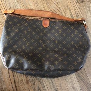 Authentic Used Louie Vuitton Tote In Need of TLC